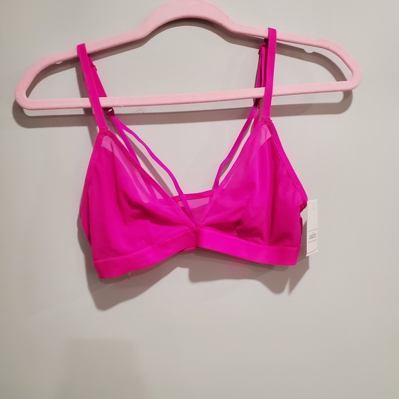 Auden Pink Mesh Bralette - Picture 2 of 10
